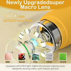 WonderLens™ – Handheld HD Digital Discovery Microscope